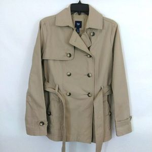 Gap Khaki Trench Coat